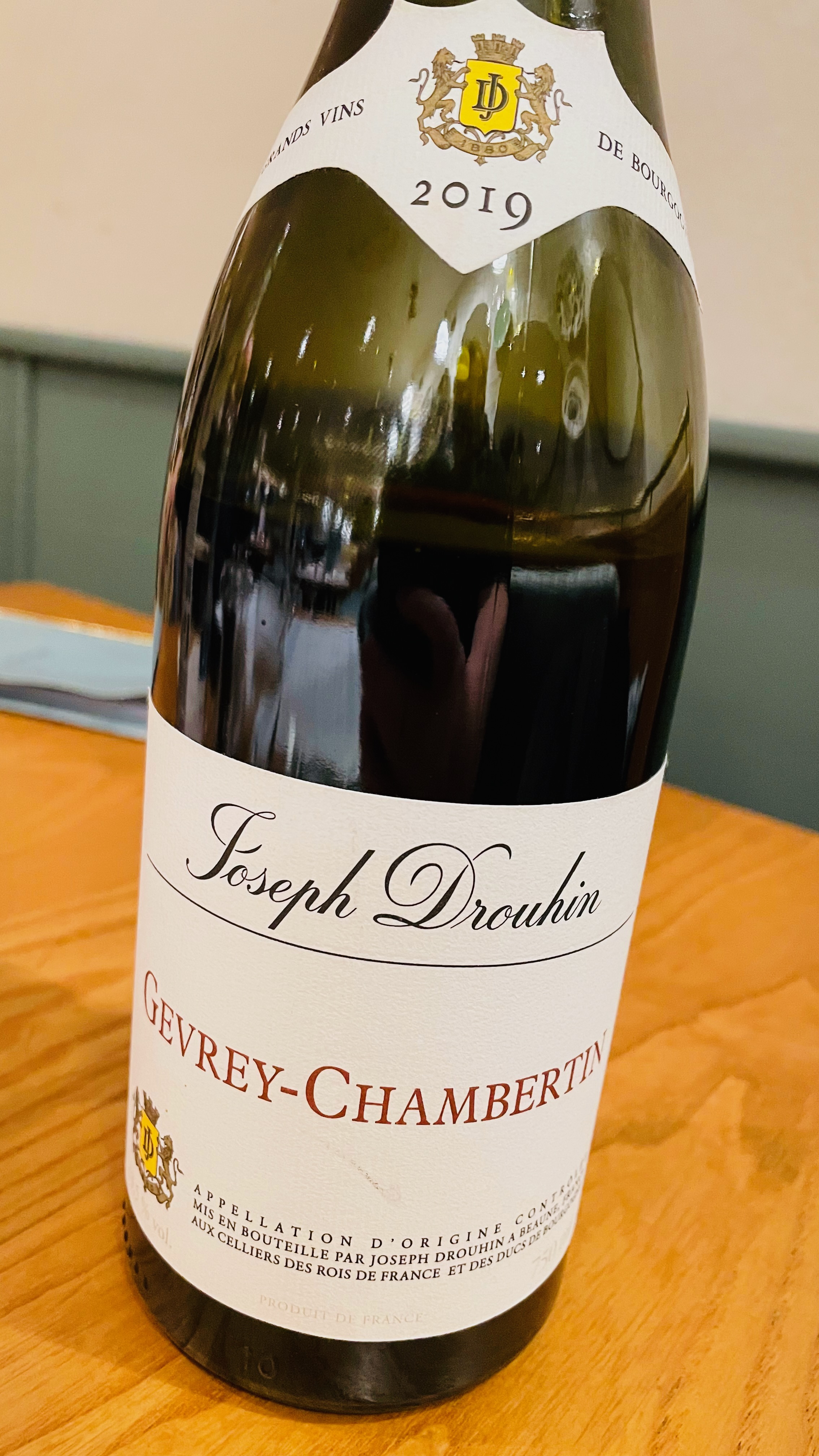 Joseph Drouhin Gevrey-Chambertin (2019) · the last drop